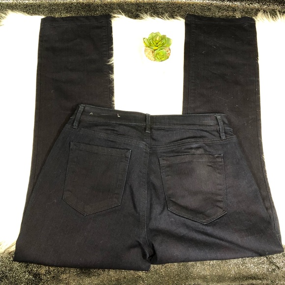 Anne Taylor LOFT dark jeans - Picture 4 of 4